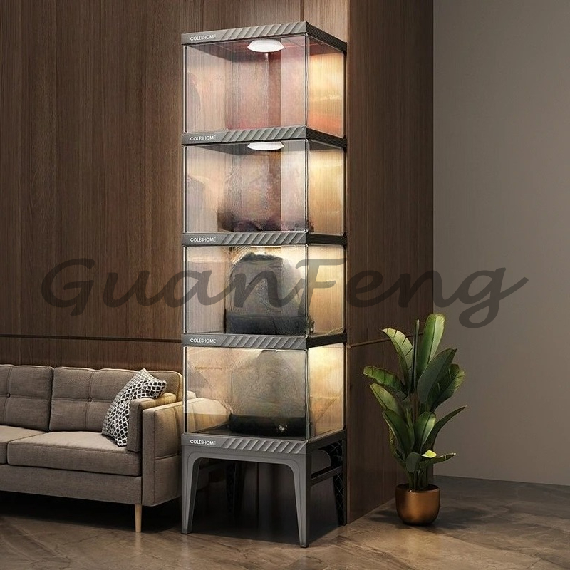 Motorcycle Gear Display Rack - خزانة تخزين خوذة الدراجات النارية، حامل