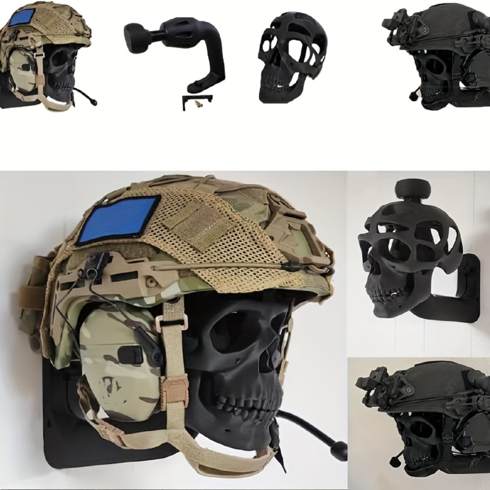 Motorcycle Gear Display Rack - حامل خوذة ثلاثي الأبعاد متين على