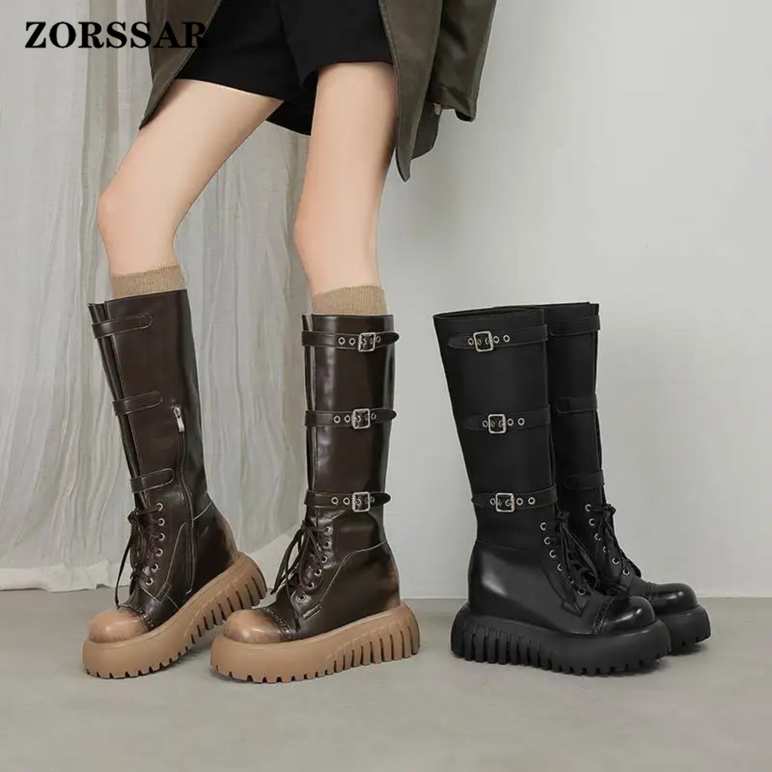 Riding Boot Short - 2027 أحذية شتوية مدرسية عصرية من
