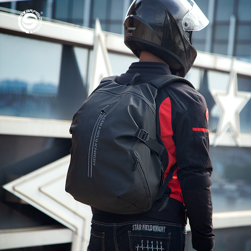 Motorcycle Gear Logo - حقيبة ظهر لخوذة الدراجات النارية من