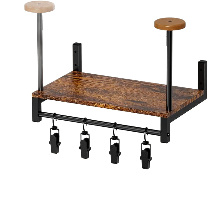 Motorcycle Gear Display Rack - حامل خوذة للتثبيت على الحائط، رف