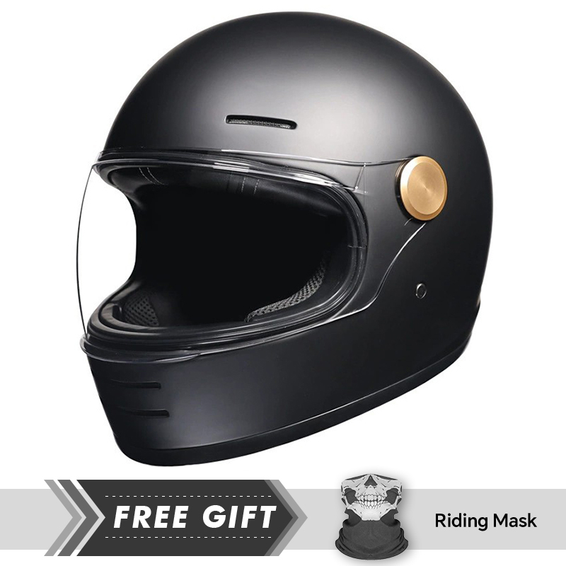 Motorcycle Gear In Store - خوذة دراجة نارية كلاسيكية كاملة الوجه