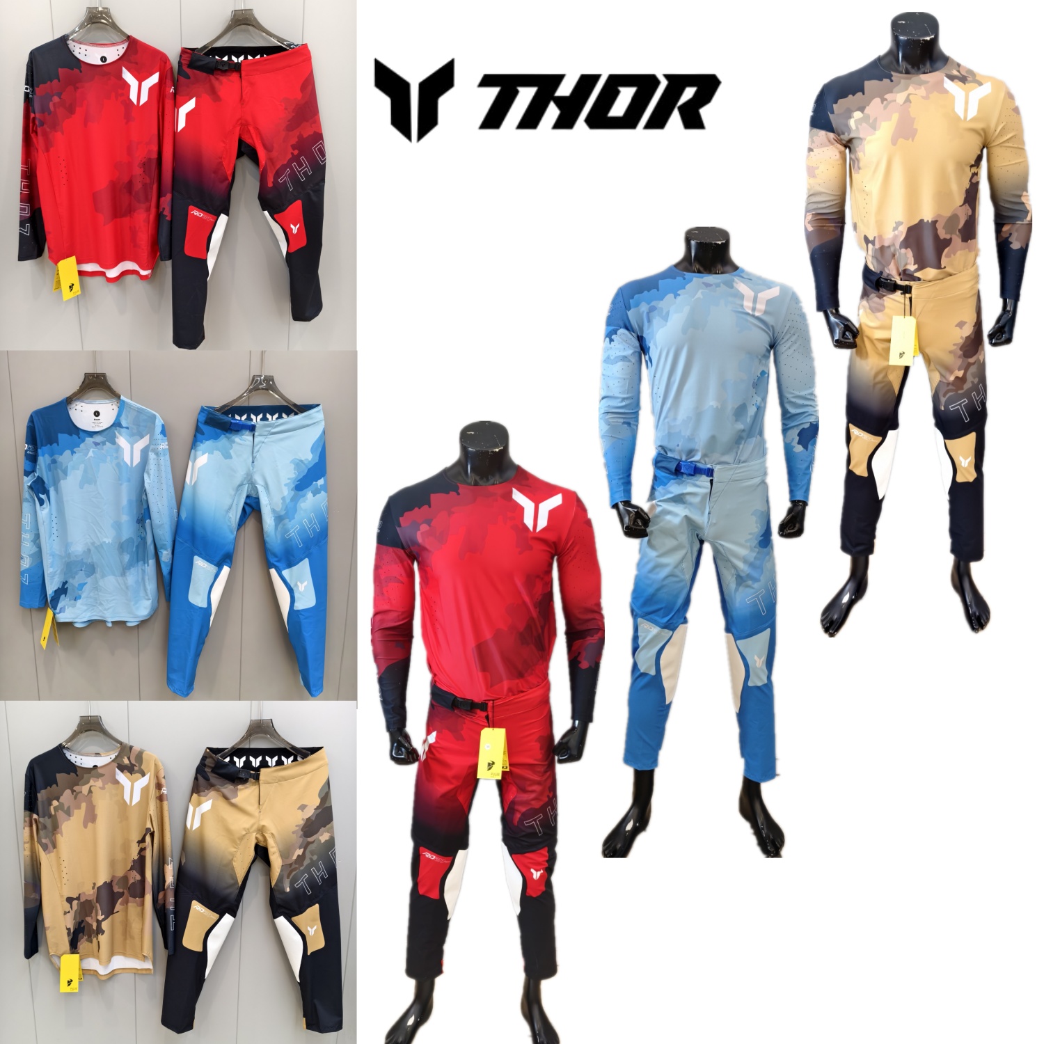 Motorcycle Gear Sale - طقم ملابس THOR للدراجات النارية، بدلة