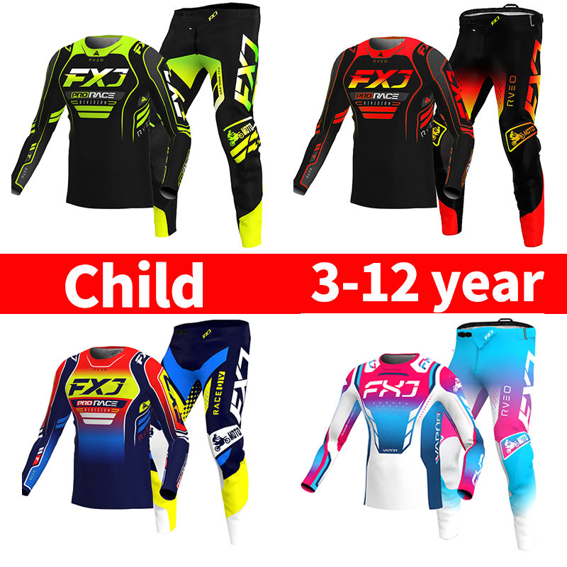 مجموعة موتوكروس للأطفال دراجة  - مراجعة Motorcycle Gear Youth وسعره