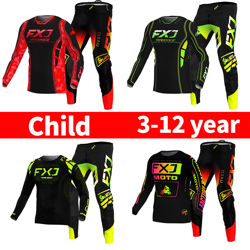 مجموعة موتوكروس للأطفال دراجة  - مراجعة Motorcycle Gear Youth وسعره