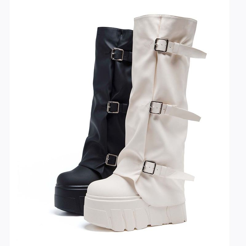 14 سنتيمتر كعب حذاء برقبة للرك - مراجعة Riding Boot Short وسعره