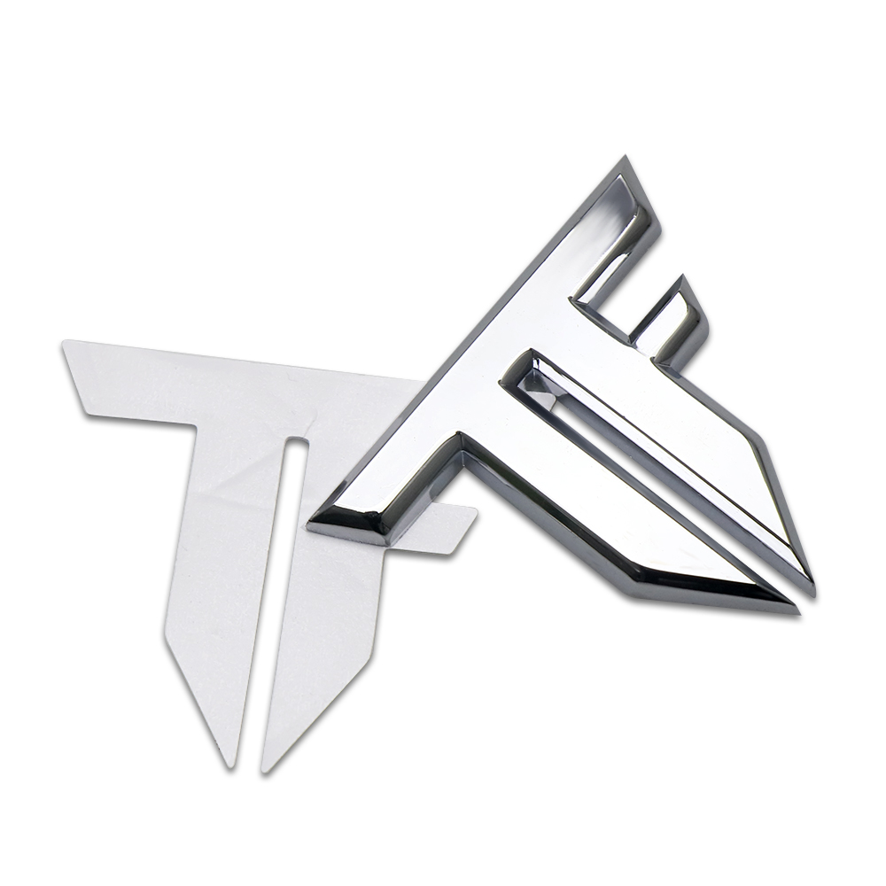 1 قطعة ثلاثية الأبعاد معدن TF  - مراجعة Motorcycle Gear Logo وسعره