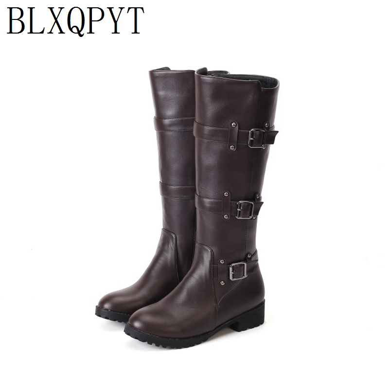BLXQPYT حذاء برقبة للركبة النس - مراجعة Riding Boot Short وسعره