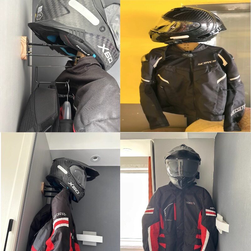 حامل معدات تكتيكي مثبت على الح - مراجعة Motorcycle Gear Display Rack وسعره