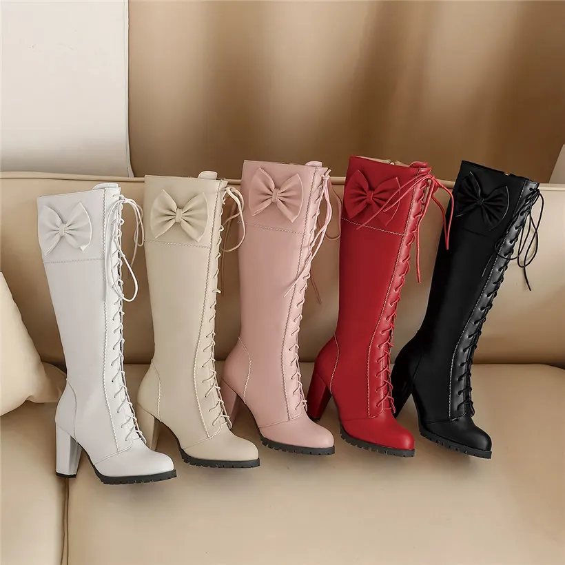 أحذية نسائية طويلة للركبة بنمط - مراجعة Riding Boot Short وسعره