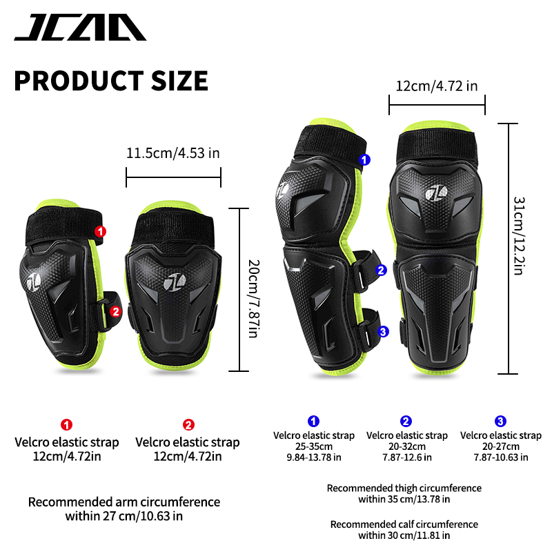 واقيات الركبة والكوع للأطفال و - مراجعة Motorcycle Gear Youth وسعره