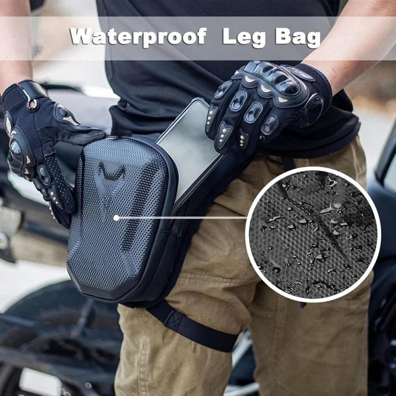 حقيبة فخذ مقاومة للماء للدراجا - مراجعة Motorcycle Gear Sale وسعره