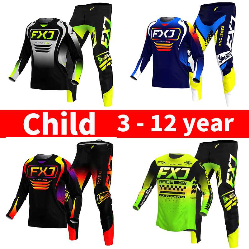 مجموعة موتوكروس للأطفال دراجة  - مراجعة Motorcycle Gear Youth وسعره