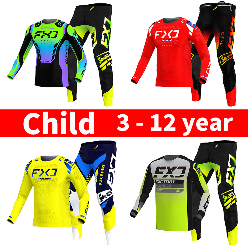 مجموعة موتوكروس للأطفال دراجة  - مراجعة Motorcycle Gear Youth وسعره