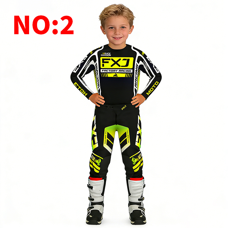 ملابس موتوكروس للأطفال، طقم قم - مراجعة Motorcycle Gear Youth وسعره
