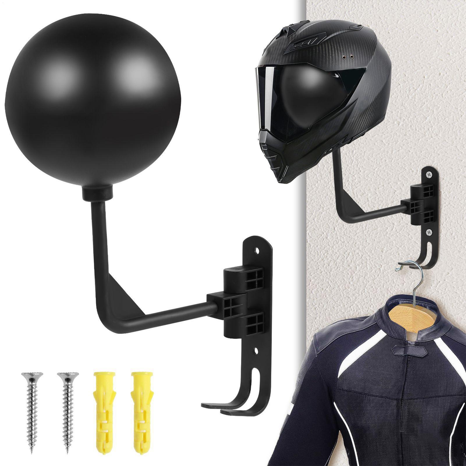 دراجة نارية خوذة الرف قابل للت - مراجعة Motorcycle Gear Display Rack وسعره