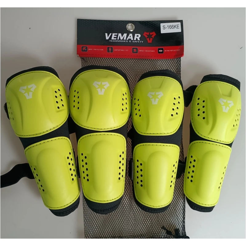 مجموعة واقيات الركبة والكوع لل - مراجعة Motorcycle Gear Youth وسعره