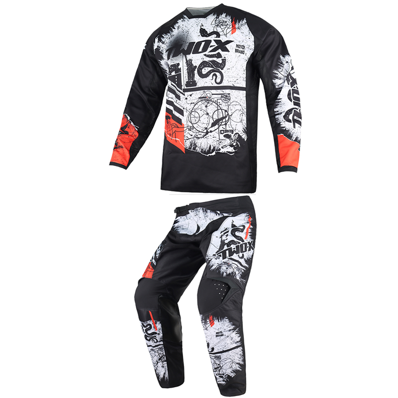 طقم سترة وبنطلون موتوكروس للأط - مراجعة Motorcycle Gear Youth وسعره