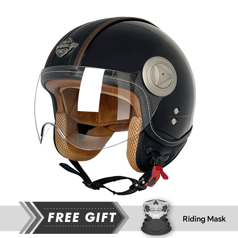 3/4 خوذة مفتوحة الوجه خوذات كل - مراجعة Motorcycle Gear In Store وسعره