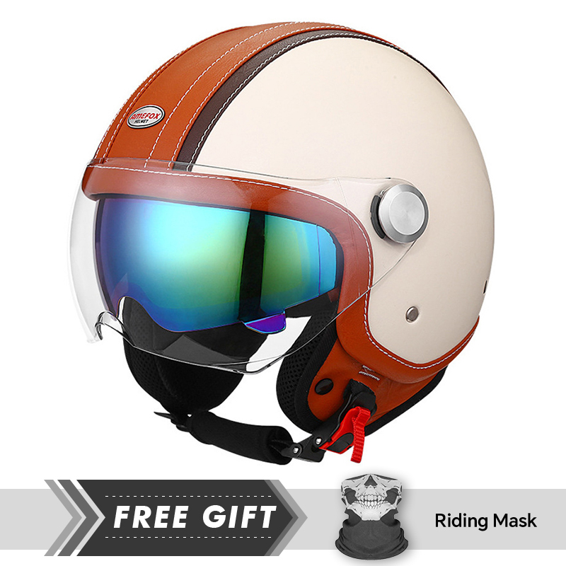 خوذات الدراجات النارية باللون  - مراجعة Motorcycle Gear In Store وسعره