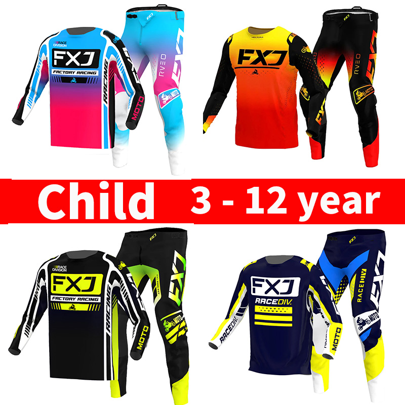مجموعة موتوكروس للأطفال دراجة  - مراجعة Motorcycle Gear Youth وسعره