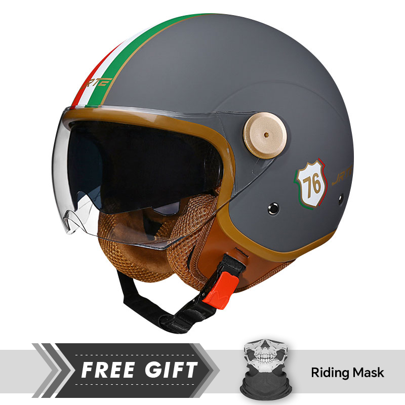 عدسة مزدوجة مفتوحة الوجه خوذات - مراجعة Motorcycle Gear In Store وسعره