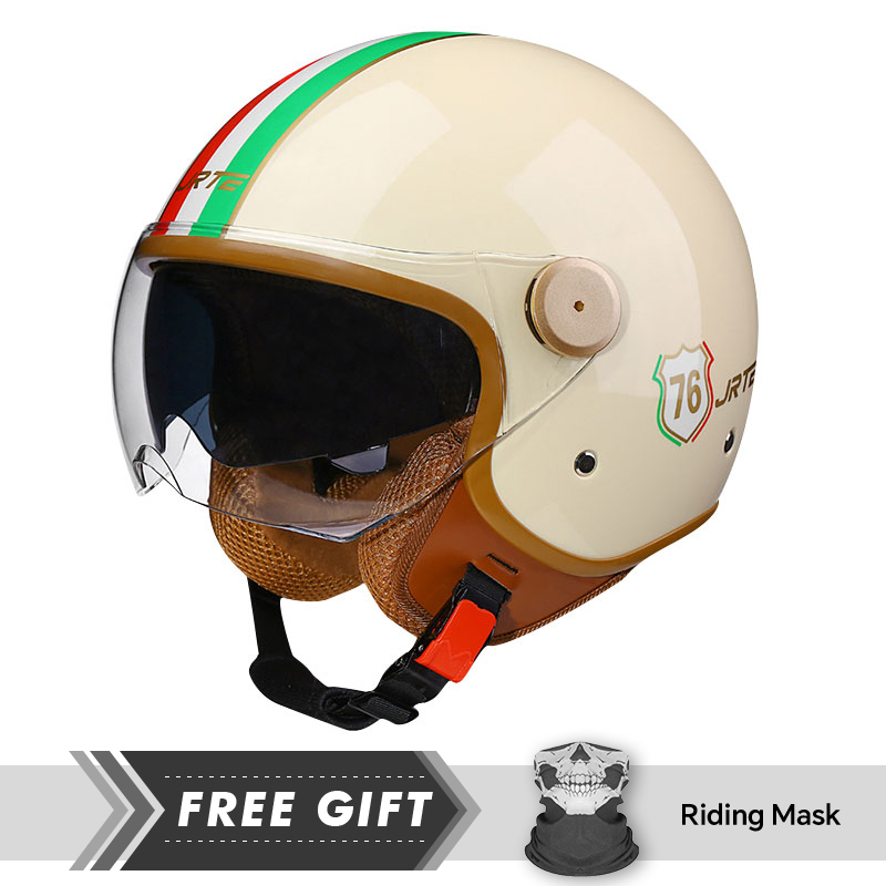 عدسة مزدوجة مفتوحة الوجه خوذات - مراجعة Motorcycle Gear In Store وسعره