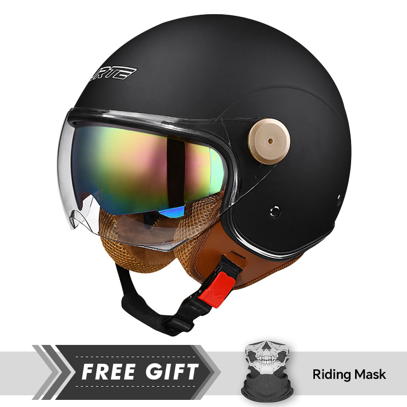 DOT المعتمدة خوذة مفتوحة الوجه - مراجعة Motorcycle Gear In Store وسعره