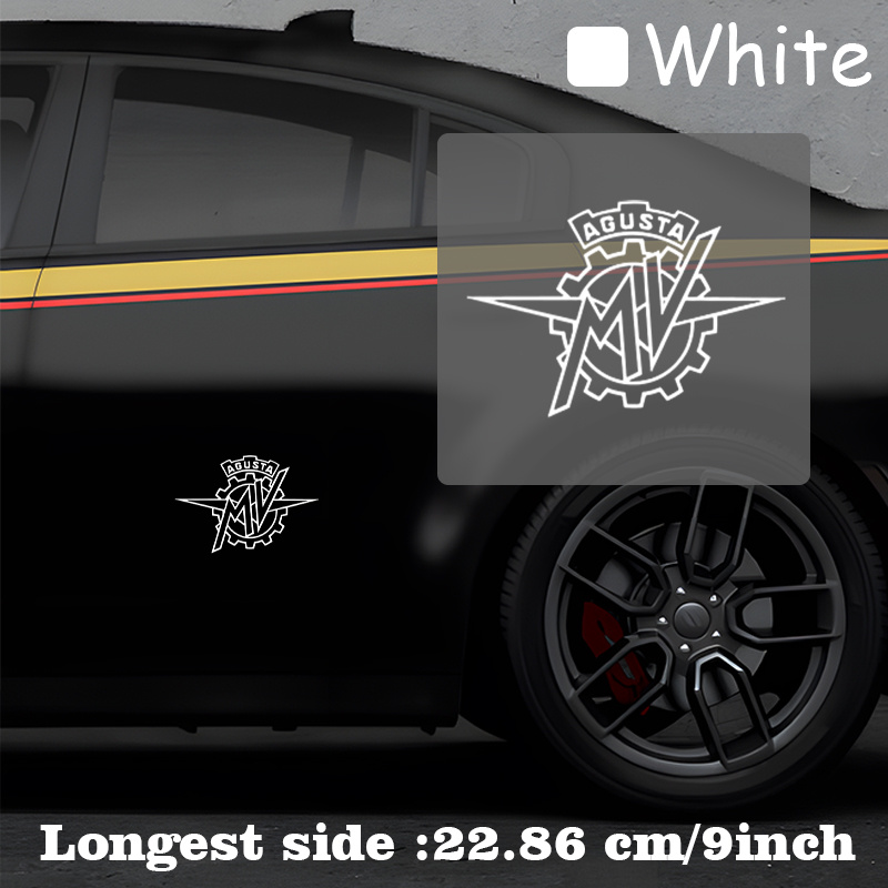 ملصق فينيل مقاوم للماء بشعار ا - مراجعة Motorcycle Gear Logo وسعره