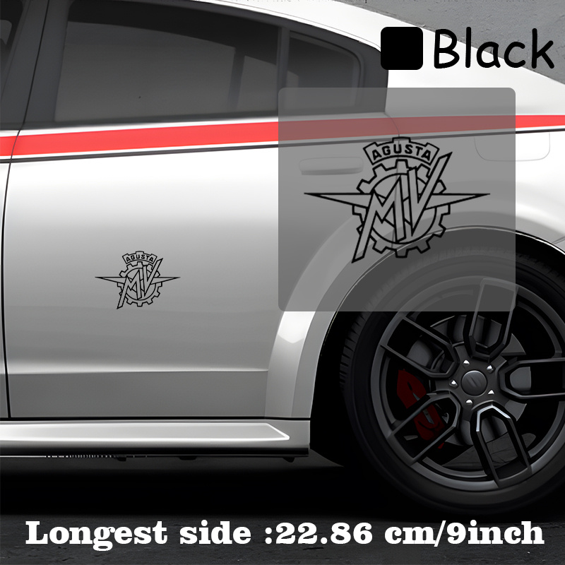 ملصق فينيل مقاوم للماء بشعار ا - مراجعة Motorcycle Gear Logo وسعره