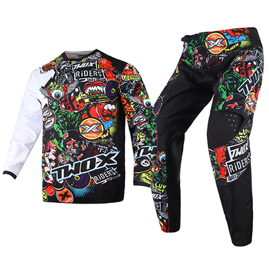 طقم ملابس موتوكروس للشباب من ت - مراجعة Motorcycle Gear Youth وسعره