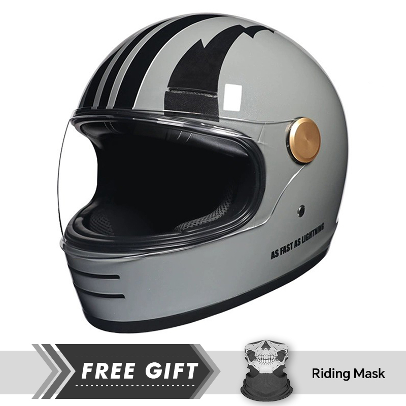 خوذات دراجات نارية جلدية كاملة - مراجعة Motorcycle Gear In Store وسعره