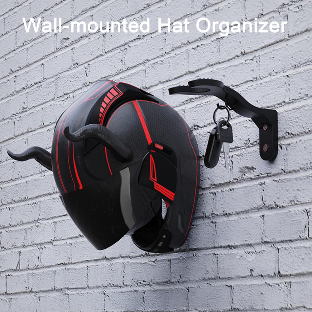 دراجة نارية خوذة هوك رفوف جدار - مراجعة Motorcycle Gear Display Rack وسعره